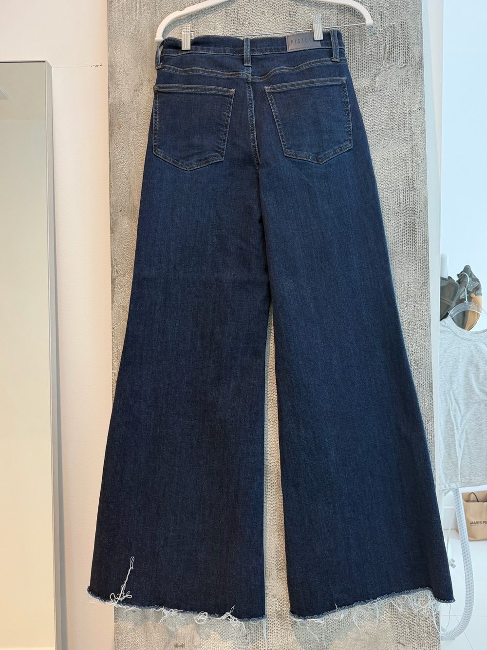 Pistola Izzy Mid Rise Wide Jean - Picture 2 of 7